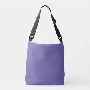 Periwinkle Solid Color Tragetaschen Mit Langen Trägern