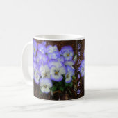PERIWINKLE STIEFMÜTTERCHEN TASSE (Vorderseite Links)