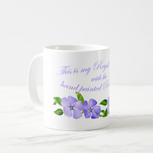Periwinkle-Tasse Kaffeetasse (Vorderseite Links)