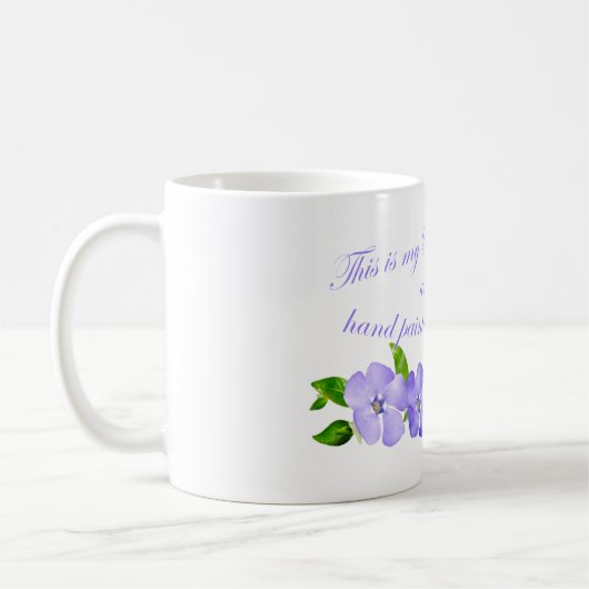 Periwinkle-Tasse Kaffeetasse (Links)