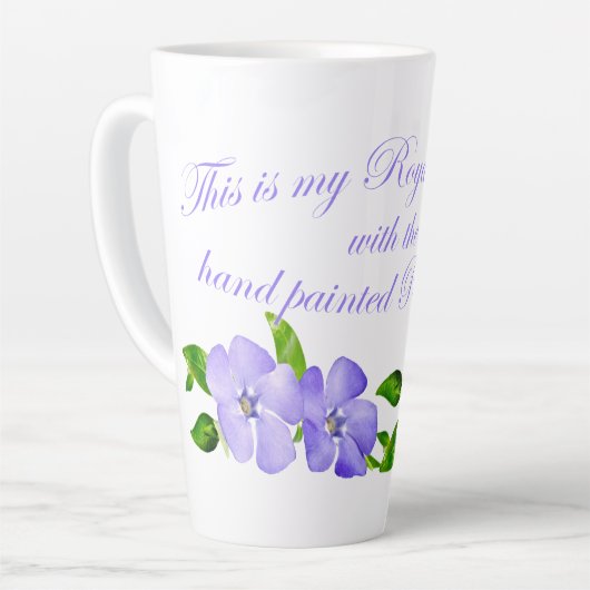 Periwinkle-Tasse Milchtasse (Linke Ecke)