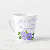 Periwinkle-Tasse Milchtasse (Linke Ecke)