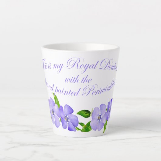 Periwinkle-Tasse Milchtasse (Vorderseite)