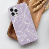 Periwinkle Tropical Palm Leaf Muster Case-Mate iPhone Hülle