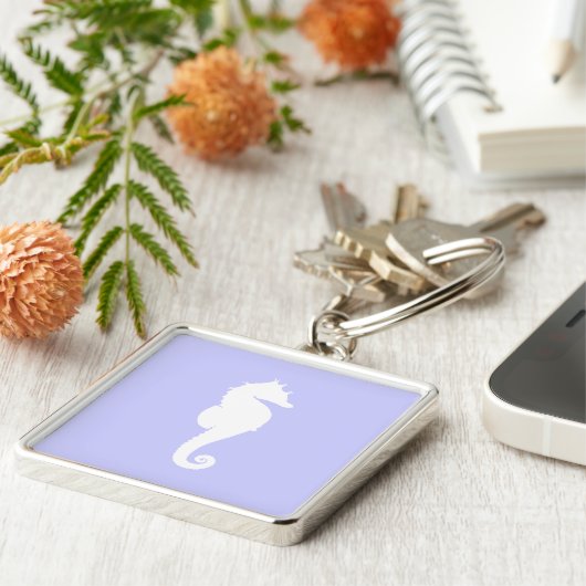 Periwinkle und Weißmeer Schlüsselanhänger (Seite)