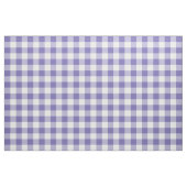 Periwinkle und White Gingham Kariert Stoff (Fat Quarter (45,7 x 55,9 cm))