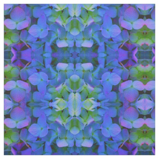 Periwinkle violett blauer Hydrangeas - romantische Stoff (Muster)