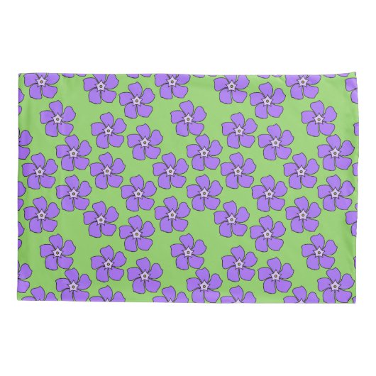 Periwinkles Kissenbezug (Rückseite)