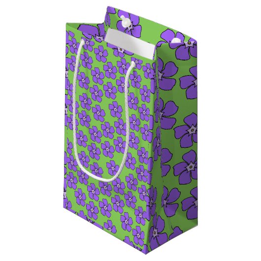 Periwinkles Kleine Geschenktüte (Vorderseite Schrägansicht)