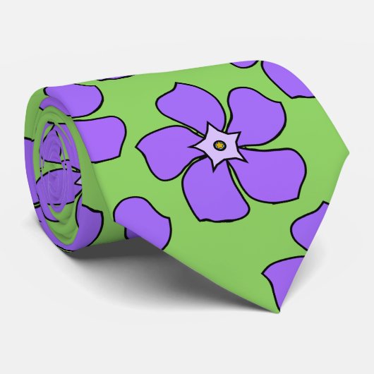 Periwinkles Krawatte (Gerollt)