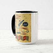 PERK-O durch Joe Murray Tasse (Vorderseite Links)