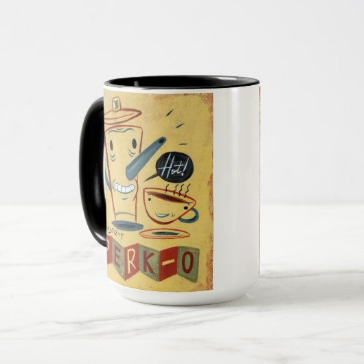 PERK-O durch Joe Murray Tasse (Vorderseite Links)