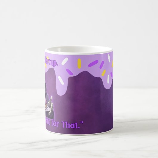 Perk Up Buttercup Skelett Kaffeetasse (Mittel)