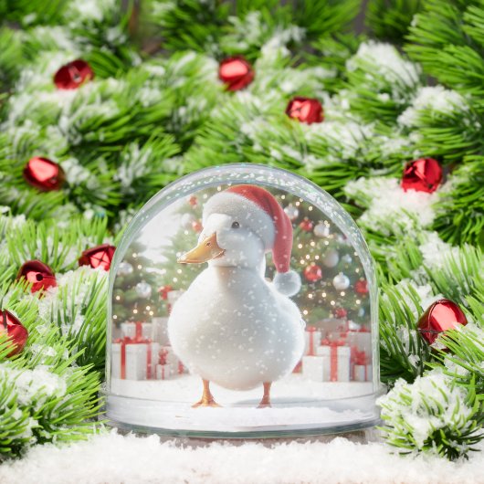 Perkin Duck Christmas Snow Globe Schneekugeln (Weihnachten)