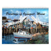 Perkins-Bucht, Ogunquit, Maine-Wandkalender Kalender (Titelbild)
