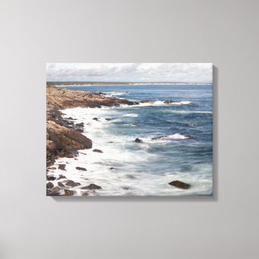 Perkins Cove in Maine Leinwanddruck (Vorderseite)