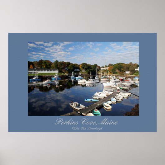 Perkins Cove, Mainprint Poster (Vorne)