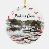 Perkins Cove, Ogunquit Keramik Ornament (Vorne)