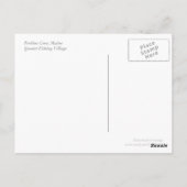 Perkins Cove Postcard Postkarte (Rückseite)