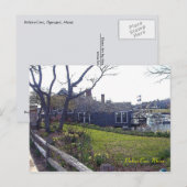 Perkins Cove Postkarte (Vorne/Hinten)