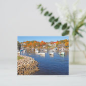 Perkins Cove Postkarte (Stehend Vorderseite)
