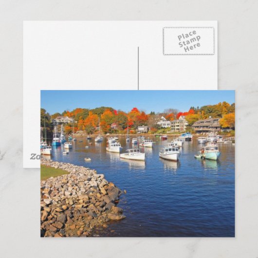 Perkins Cove Postkarte (Vorne/Hinten)
