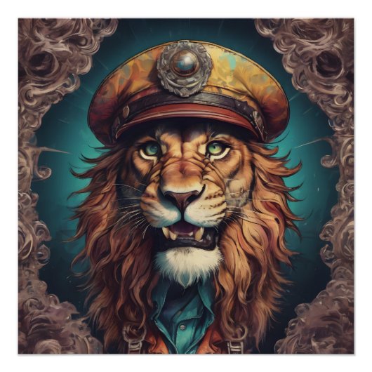 Perkins der Löwen Poster (Vorderseite)