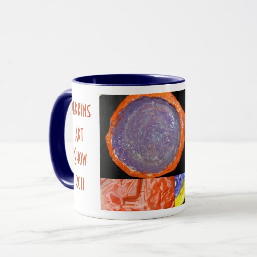 Perkins-Kunst-Show-Tasse 2011 Tasse (Vorderseite Links)