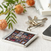 Perkins-Steppdecken-Schlüsselanhänger Schlüsselanhänger (Seite)