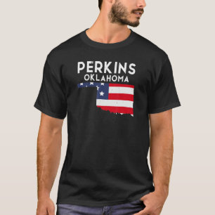 Perkins USA Staat America Travel Oklahoman T-Shirt