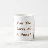 Perky Red Fawn Boxer Dog Kaffeetasse (Mittel)