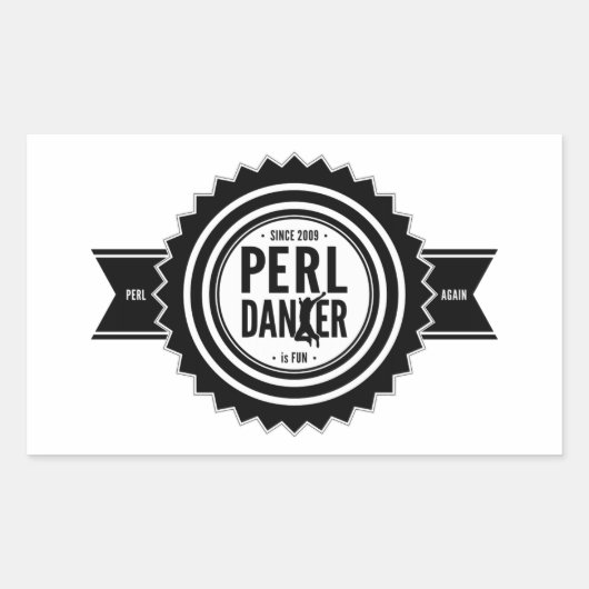 Perl Dancer Stickers (Vorderseite)