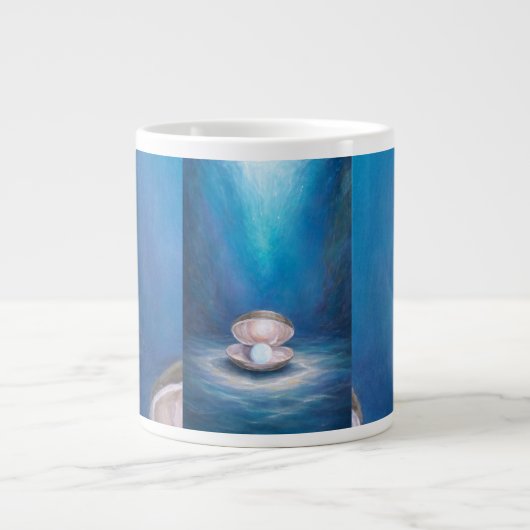 Perl Jumbo-Tasse (Vorderseite)