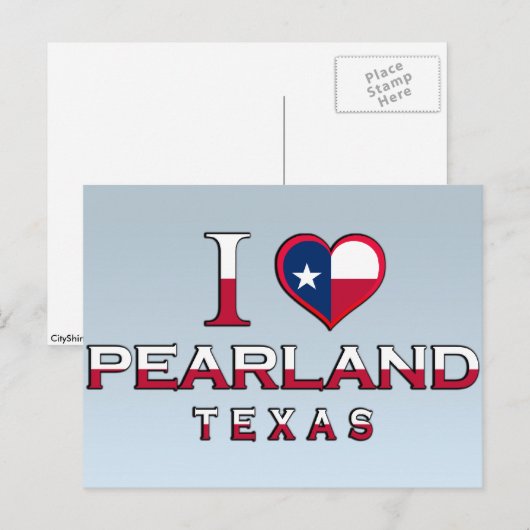 Perland, Texas Postkarte (Vorne/Hinten)