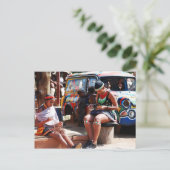 Perlarbeiter Postkarte (Stehend Vorderseite)