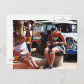 Perlarbeiter Postkarte (Vorne/Hinten)