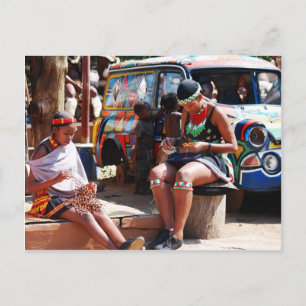 Perlarbeiter Postkarte