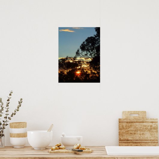 Perlbaummöwe Poster (Küche)