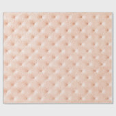 Perlbeige Ledertextur Geschenkpapier (Flach)