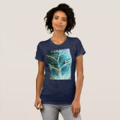 Perlblätterblättriger Kupferblättriger T-Shirt (Vorne ganz)