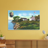 Perle der Insel Orr Leinwanddruck (Insitu (Wohnzimmer))