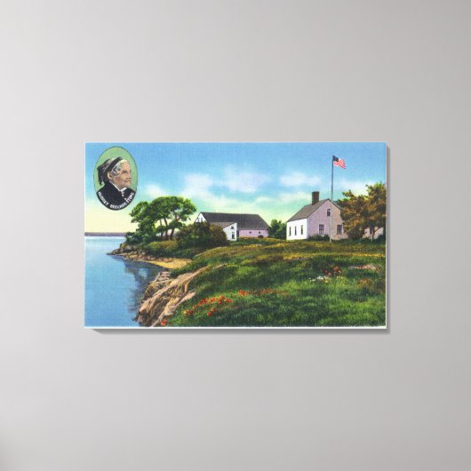 Perle der Insel Orr Leinwanddruck (Vorderseite)