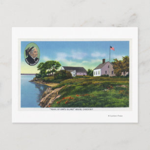 Perle der Insel Orr Postkarte