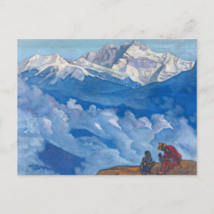 Perle der Suche von Nicholas Roerich Feiertagspostkarte