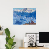 Perle der Suche von Nicholas Roerich Poster (Heimbüro)