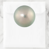 Perle der Weisheit Runder Aufkleber (Tasche)