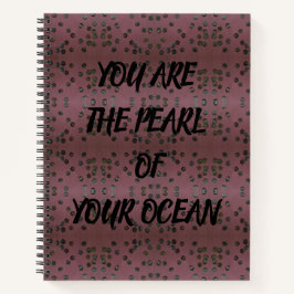 Perle des Meeres Notizblock