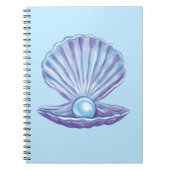 Perle des Ozeans (blau) Notizblock (Vorderseite)