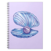 Perle des Ozeans (Lila) Notizblock (Vorderseite)