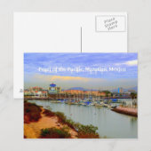 Perle des Pazifiks, Marina von Mazatlan Mexiko Postkarte (Vorne/Hinten)